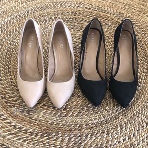 Two pairs of pumps from Nordstrom rack
